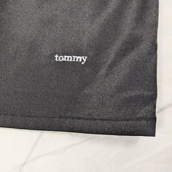 Tommy Hilfiger Black Satin Slip Skirt Size Large - Picture 3 of 6